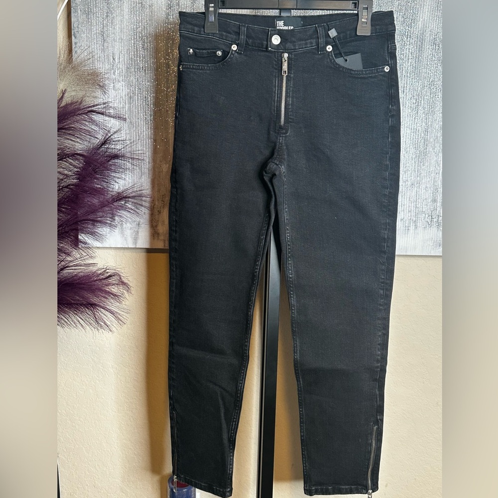 The Kooples Black Ankle Jeans